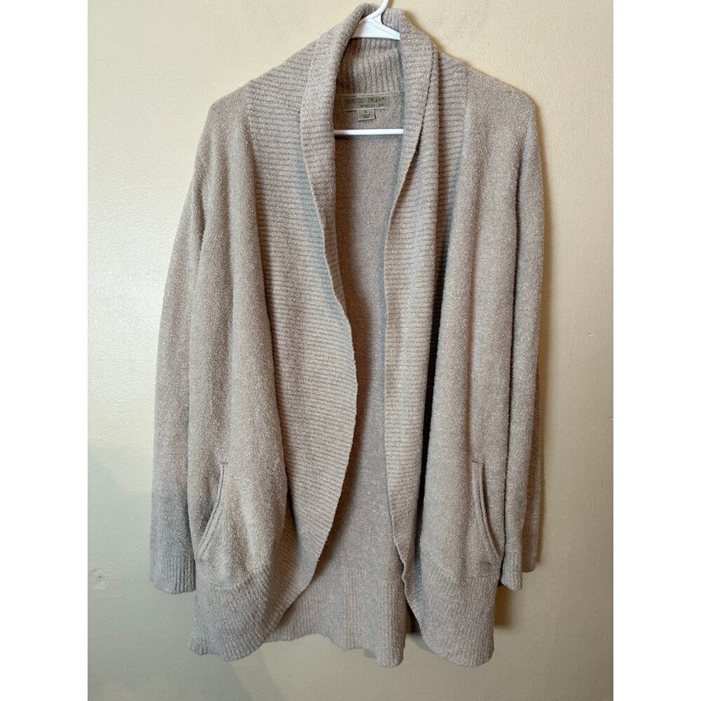 Barefoot Dreams Taupe bamboo chic Lite Circle Cardigan XL